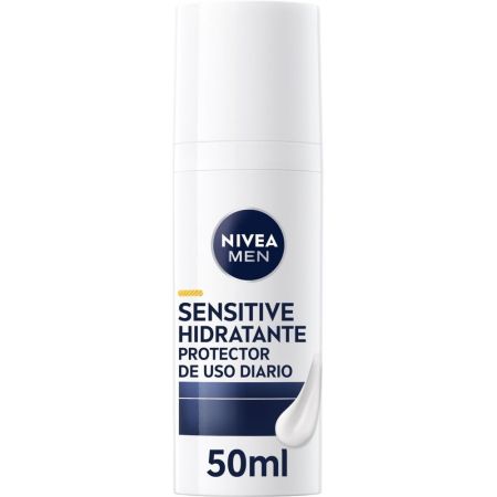 Nivea Men Sensitive Hidratante Protector De Uso Diario Spf 30 Crema hidratante proporciona cuidado avanzado para piel sensible piel hidratada y aspecto saludable 75 ml