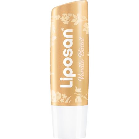 Liposan Bridgerton Vanilla Biscuit Bálsamo Labial Edición Limitada Bálsamo labial hidrata intensamente 24 horas ofreciendo sutil brillo con delicioso aroma a vainilla
