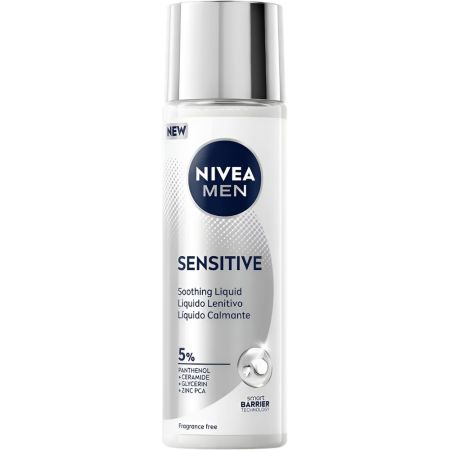 Nivea Men Sensitive Líquido Calmante Tratamiento facial calmante de textura líquida calma y alivia los principales signos de la piel sensibilizada 100 ml