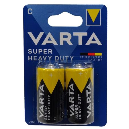 Varta Pilas C Super Heavy Duty Pilas r-14 1.5 v. zinc carbón 2 uds