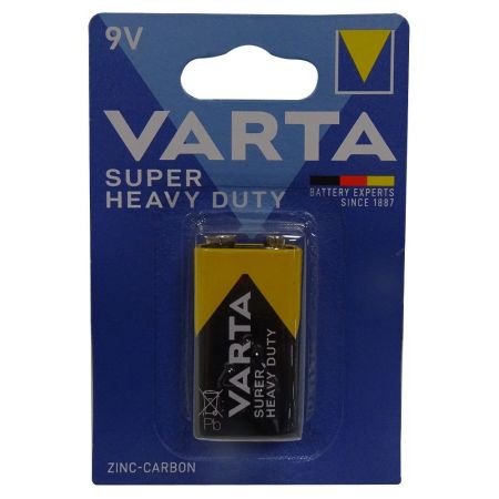 Varta Pila 9v Super Heavy Duty Pila 9v. zinc carbón 1 ud