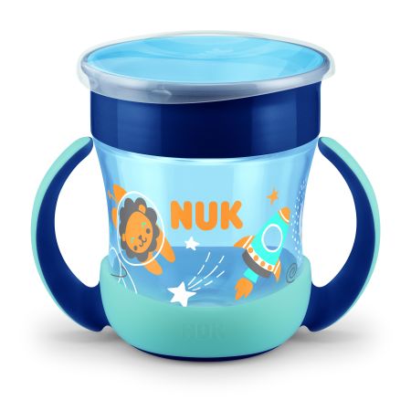 Nuk Taza Mini Magic Cup Night +6m Taza creada para que los niños beban por cualquier sitio 160 ml
