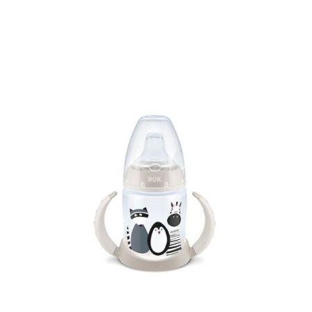 Nuk Biberón Baby Safari +6m Edición Limitada Biberón con temperatura de control facilita la transición para beber sin ayuda 150 ml