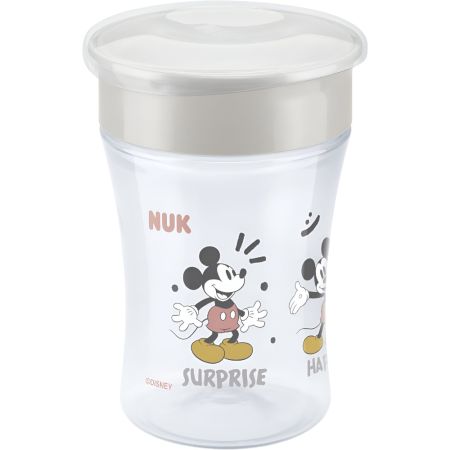 Nuk Taza Disney Baby Magic Cup +8m Taza permite al bebé empezar a aprender a beber de un vaso él solo 230 ml