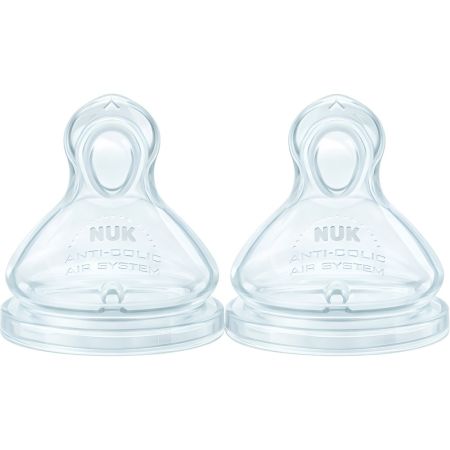 Nuk Tetina First Choice Silicone Talla Xl +6m Tetina simula el pezón materno y se adapta a la forma de la mandíbula 2 uds