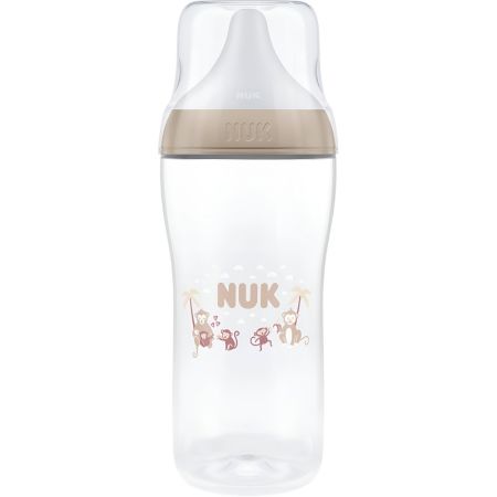 Nuk Biberón Silicona Perfect Match Talla Xl +6m Biberón se amolda perfectamente a los labios y al paladar de cada bebé 360 ml