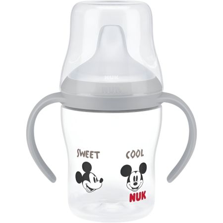 Nuk Perfect Match Disney Baby Biberón De Entrenamiento +6m Biberón de entrenamiento con boquilla suave y flexible y asas ergonómicas de fácil agarre 150 ml