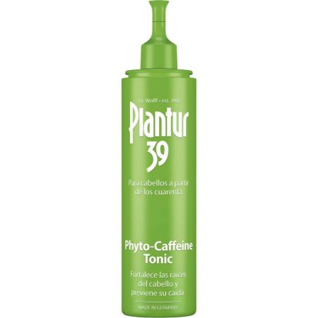 Plantur 39 Phyto-Caffeine Tonic Tónico anticaída fortalece las raíces del cabello y previene su caída en la menopausia 200 ml