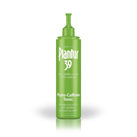 Plantur 39 Phyto-Caffeine Tonic Tónico anticaída fortalece las raíces del cabello y previene su caída en la menopausia 200 ml