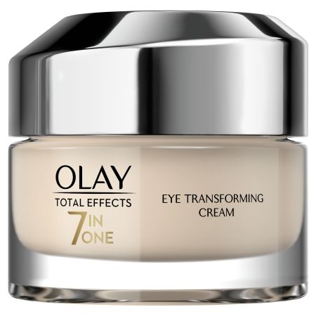 Olay Total Effects 7 In One Eye Transforming Cream Contorno de ojos antiedad hidrata reduce hinchazón y ojeras ilumina y suaviza la mirada 15 ml