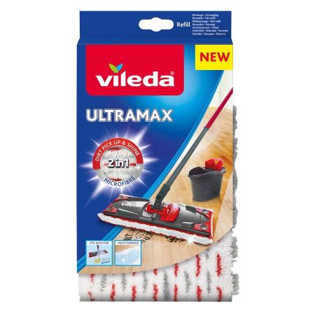 Vileda Mopa Ultramax 2 In 1 Recambio Mopa de microfibra se puede utilizar en seco o mojado