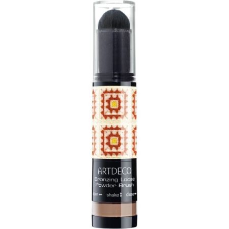 Artdeco Bronzing Loose Powder Brush Edición Limitada Polvos bronceadores para rostro y cuerpo fáciles de aplicar y difuminar ofrecen bronceado natural
