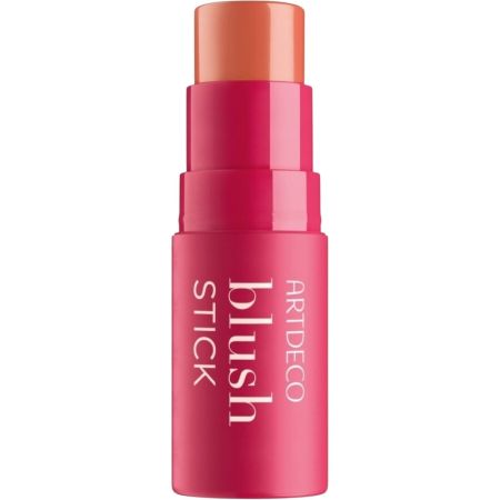 Artdeco Blush Stick Colorete en barra de textura cremosa ofrece a tus mejillas color naturalmente fresco y acabado uniforme
