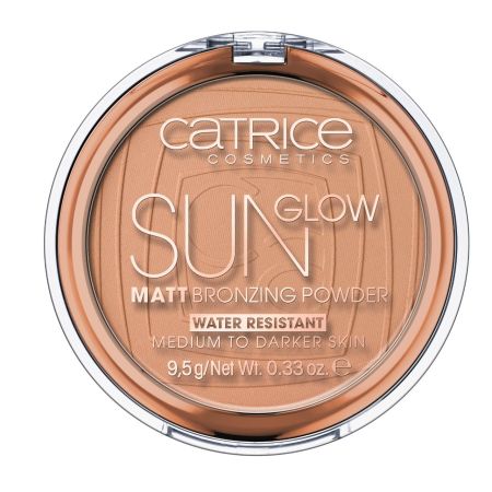 Catrice Sun Glow Matt Bronzing Powder Polvos bronceadores mates rostro natural fresco radiante y bronceado