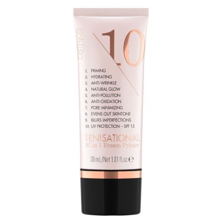 Catrice Ten!Sational 10 In 1 Dream Primer Prebase de maquillaje minimiza poros y reduce arrugas acabado radiante