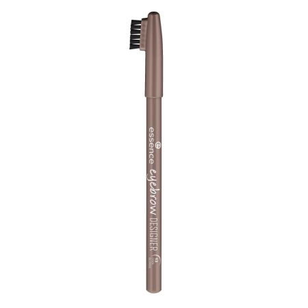 Essence Eyebrow Designer Lápiz de cejas con cepillo vegano ligeramente inclinado para un acabado perfecto y definido
