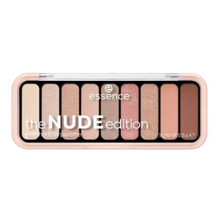 Essence The Nude Edition Eyeshadow Palette Paleta de sombra de ojos looks naturales y perfectos 9 tonos