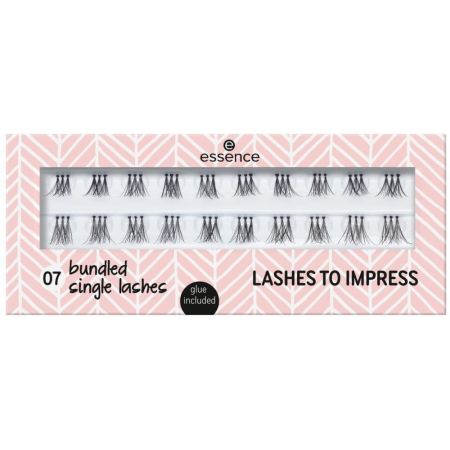 Essence Lashes To Impress Bundless Single Lashes Pestañas postizas individuales ofrecen volumen asegurando acabado impactante