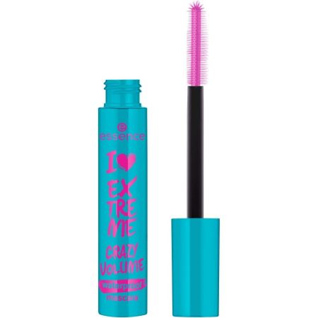 Essence I Love Extreme Crazy Volume Waterproof Máscara de pestañas volumizadora resistente al agua