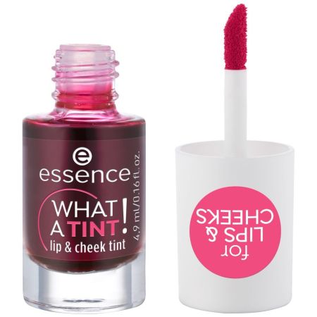 Essence What A Tint! Lip & Cheek Tint Tinte para labios y mejillas tono suave y acabado natural