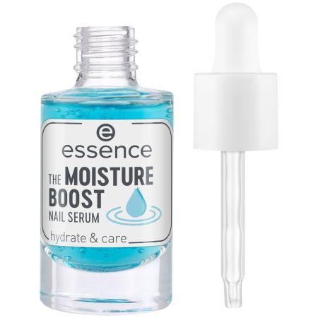 Essence Hydrate & Care The Moisture Boost Nail Serum Sérum de uñas hidrata con fórmula nutritiva y jugo de aloe vera