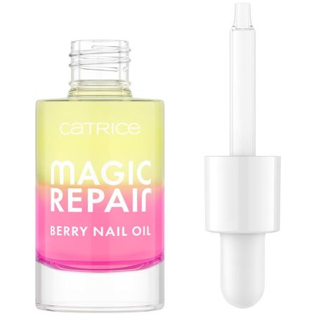 Catrice Magic Repair Berry Nail Oil Aceite reparador de uñas hidrata nutre y regenera uñas y cutículas