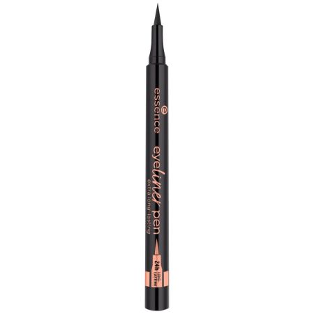 Essence Eyeliner Pen Extra Long-Lasting Delineador de ojos con punta ultrafina duración hasta 24 horas