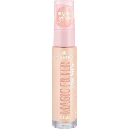 Essence Magic Filter Glow Booster Base de maquillaje iluminadora de cobertura ligera rostro perfecto y aterciopelado