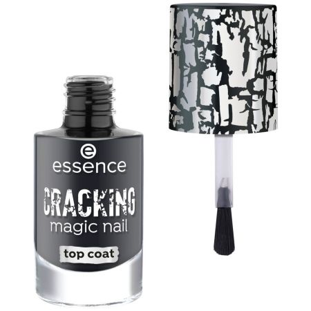 Essence Cracking Magic Nail Top Coat Tratamiento superior efecto agrietado se puede combinar con cualquier tonalidad