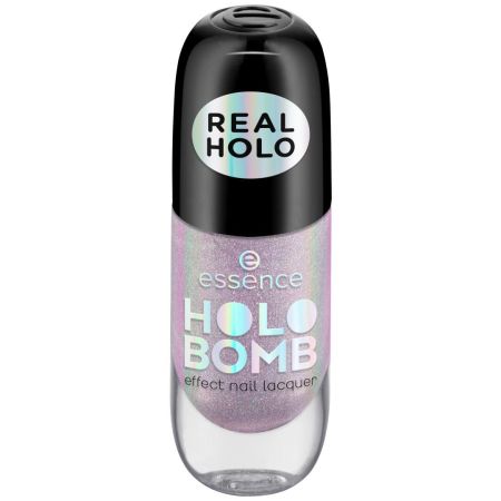 Essence Holo Bomb Effect Nail Lacquer Laca de uñas acabado único gracias a pigmentos holográficos
