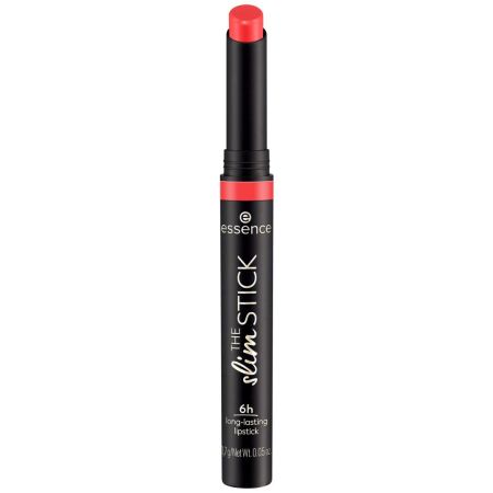 Essence The Slim Stick 6h Long-Lasting Lipstick Barra de labios cremosa aplicación precisa y sencilla para acabado mate aterciopelado