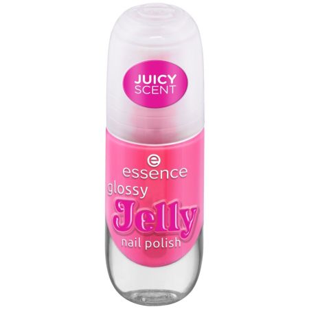 Essence Glossy Jelly Nail Polish Esmalte de uñas acabado brillante y semitransparente con aroma afrutado