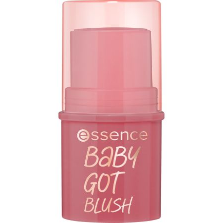 Essence Baby Got Blush Colorete en barra fácil de aplicar y difuminar para un acabado de aspecto fresco y natural