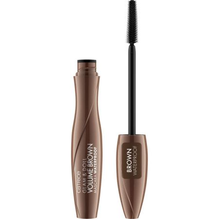 Catrice Glam & Doll Volume Mascara Waterproof Máscara de pestañas volumen extra longitud fabulosa y curvatura única