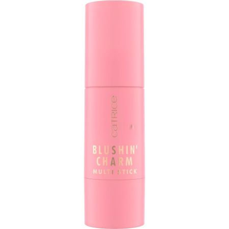 Catrice Blushin' Charm Multi Stick Barra de labios y colorete de textura cremosa no pegajosa y ligera ofrece aspecto nutrido y saludable