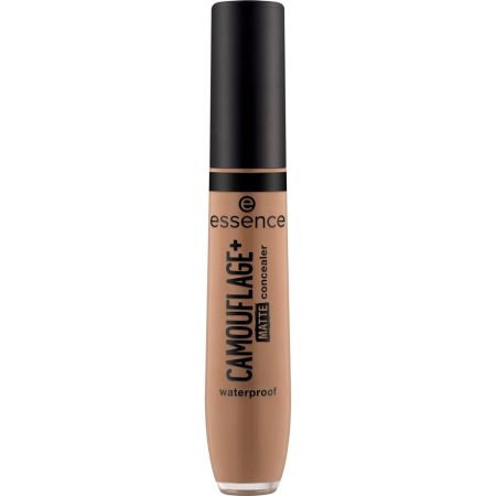 Essence Camouflage+ Matte Concealer Waterproof Corrector facial resistente al agua de cobertura total cubre imperfecciones y ojeras con efecto matificante
