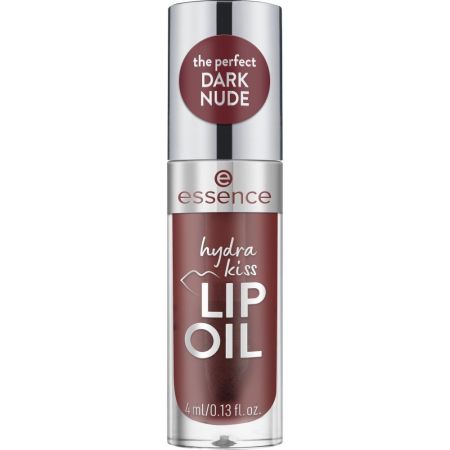 Essence Hydra Kiss Lip Oil Aceite de labios nutritivo con aplicador suave y flexible para acabado brillante con un toque de color