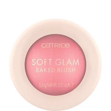 Catrice Soft Glam Baked Blush Colorete e iluminador textura aterciopelada suave y ligera brillo natural y duradero