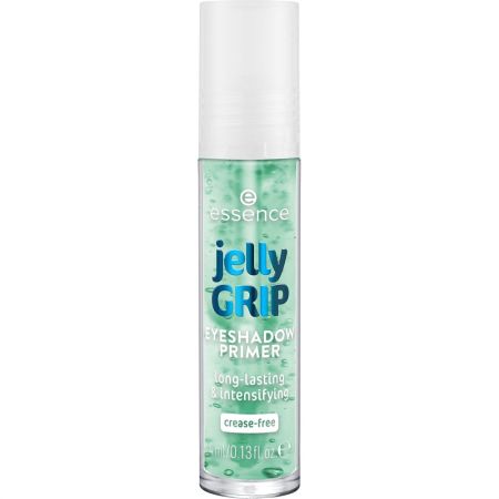 Essence Jelly Grip Eyeshadow Primer Prebase de maquillaje para contorno de ojos hidrata agarrando pigmentos para intensificar el color