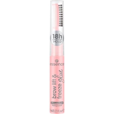 Essence Brow Lift & Freeze Glue Ultimate Hold Transparent Gel de cejas transparente define realza y da forma ofreciendo fijación ultrafuerte hasta 18 horas