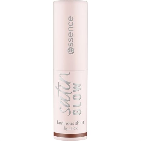 Essence Satin Glow Luminous Shine Lipstick Barra de labios altamente pigmentada se desliza sin esfuerzo dejando un acabado satinado luminoso