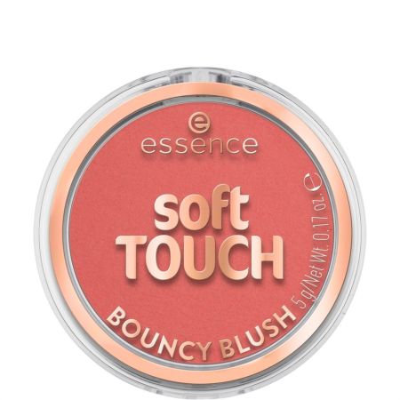 Essence Soft Touch Bouncy Blush Colorete de textura cremosa y flexible altamente pigmentado permite crear el color tal como te gusta