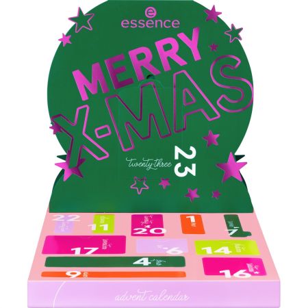 Essence Little X-Mas Wonder Calendario De Adviento 2025 24 sorpresas perfectas para disfrutar de un nuevo regalo de belleza cada día creando tu look más navideño