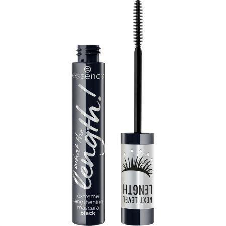 Essence What The Length! Extreme Lengthening Mascara Máscara de pestañas longitud y precisión impresionantes definición sorprendente