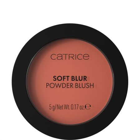 Catrice Soft Blur Powder Blush Colorete mate en polvo de textura sedosa y ligera para un acabado natural de larga duración