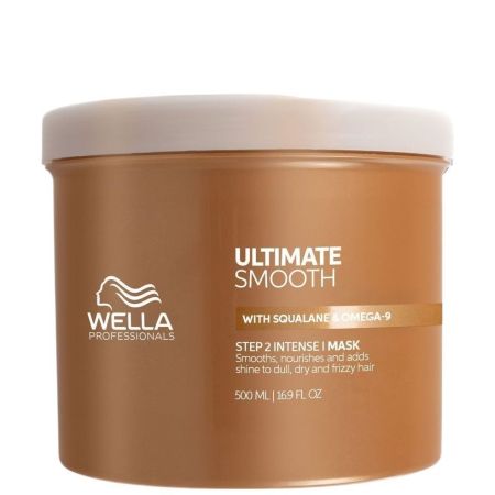 Wella Professionals Ultimate Smooth Mascarilla Intense Mask Step 2 Mascarilla nutritiva y suavizante para cabello encrespado 500 ml
