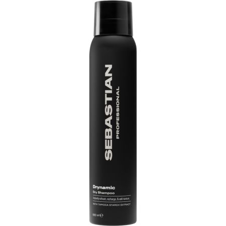 Sebastian Professional Drynamic Dry Champú Champú en seco refresca intantáneamente revitalizando absorbiendo exceso de grasa y ofreciendo textura 180 ml