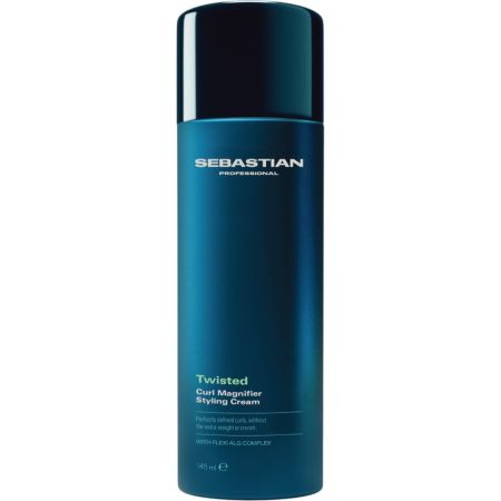 Sebastian Professional Twistted Curl Magnifier Styling Cream Crema capilar de textura ligera define ofreciendo un aspecto natural y sin escrespamiento para cabello rizado 145 ml