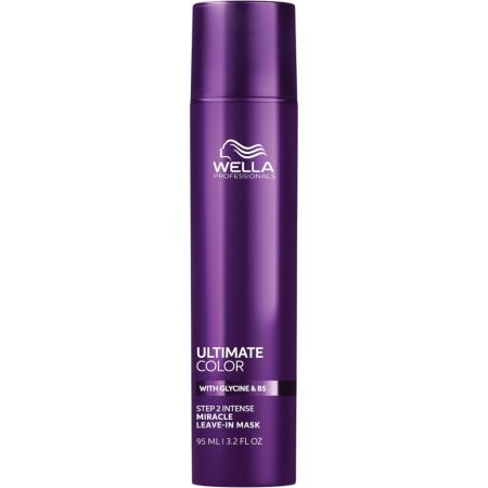 Wella Professionals Ultimate Color Mask Intense Miracle Leave-In Mask Step 2 Mascarilla revitaliza y protege el cabello aporta brillo y un color vibrante