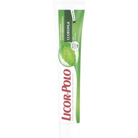 Licor Del Polo Dentífrico Clorofila Pasta de dientes frescor natural y duradero que elimina el mal aliento 75 ml